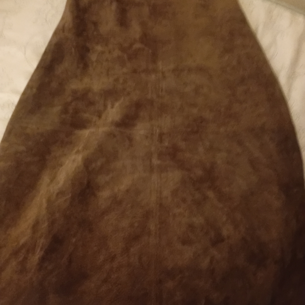 Danier Brown Suede Skirt